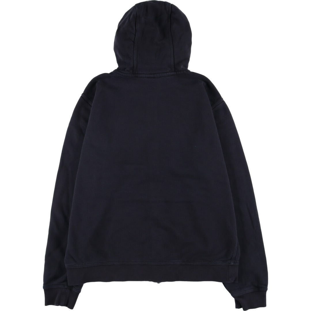 Nike Sweat Full Zip Hoodie Men's Size L cotton black type Vintage Second Hand