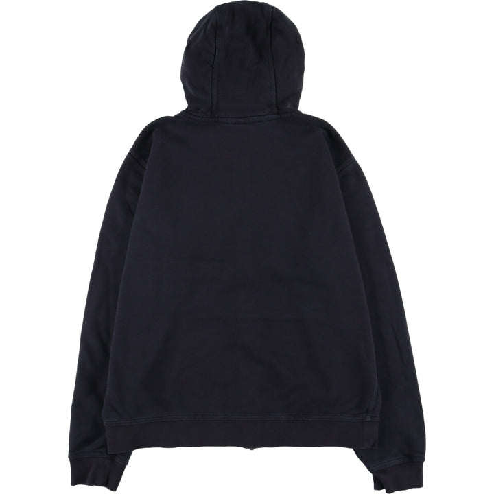Nike Sweat Full Zip Hoodie Men's Size L cotton black type Vintage Second Hand