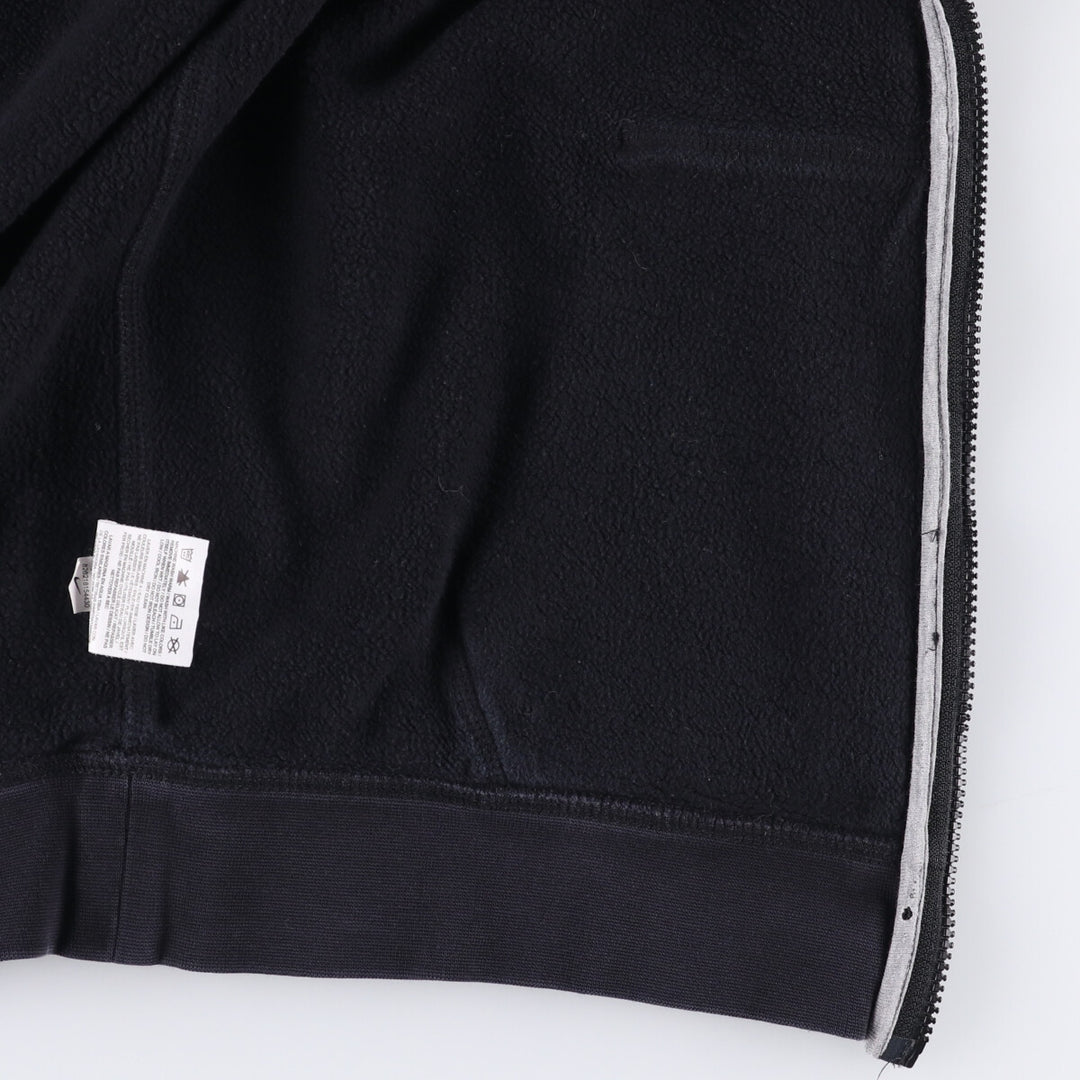 Nike Sweat Full Zip Hoodie Men's Size L cotton black type Vintage Second Hand