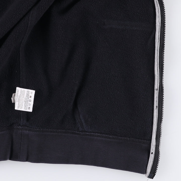 Nike Sweat Full Zip Hoodie Men's Size L cotton black type Vintage Second Hand
