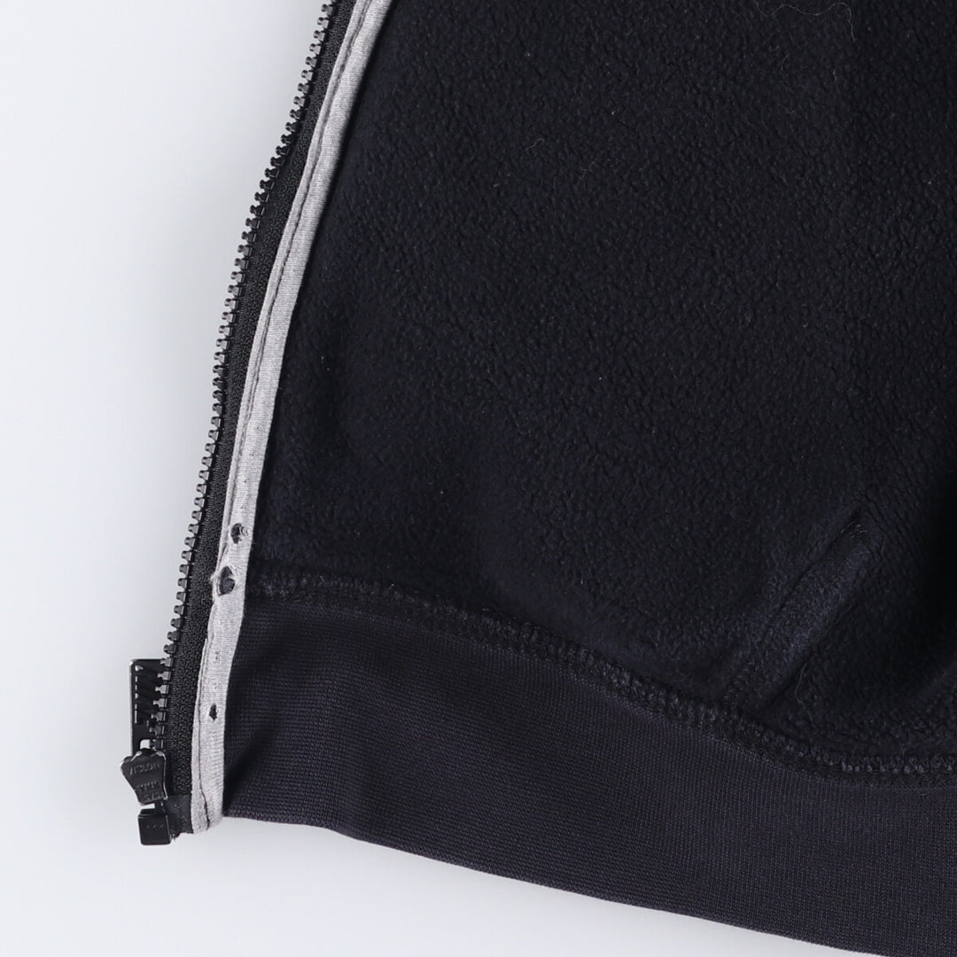 Nike Sweat Full Zip Hoodie Men's Size L cotton black type Vintage Second Hand