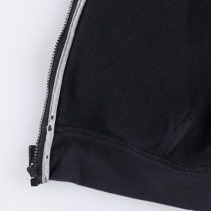 Nike Sweat Full Zip Hoodie Men's Size L cotton black type Vintage Second Hand