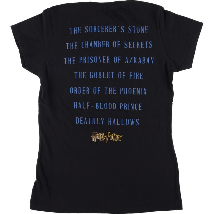 Harry Potter Movie T-Shirt, Women's, Size L cotton black type Vintage Second Hand