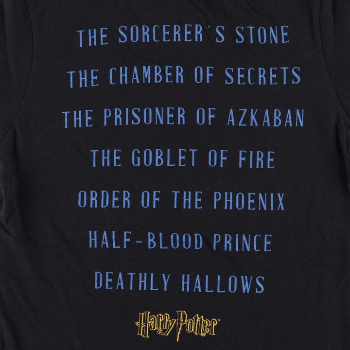 Harry Potter Movie T-Shirt, Women's, Size L cotton black type Vintage Second Hand