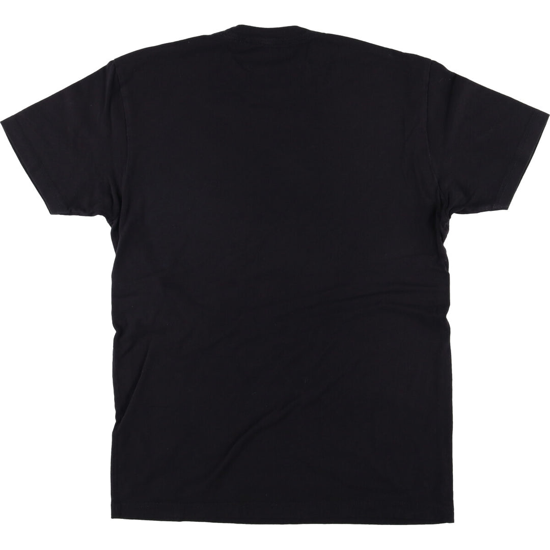 STRANGER THINGS Stranger Things Movie T-shirt Men's M size cotton black type Vintage Second Hand