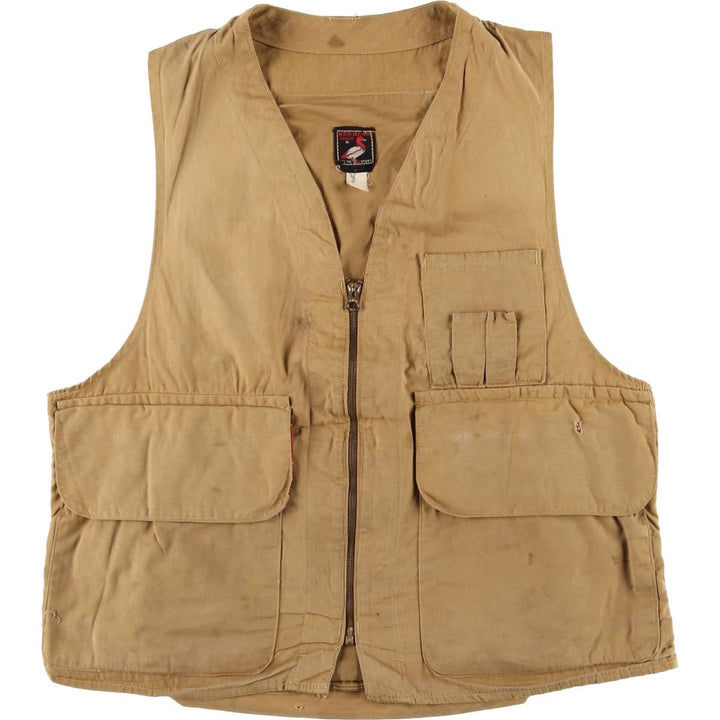 Vintage 1960'S Red Head hunting vest, size M, men's unclear Khaki type beige Vintage Second Hand