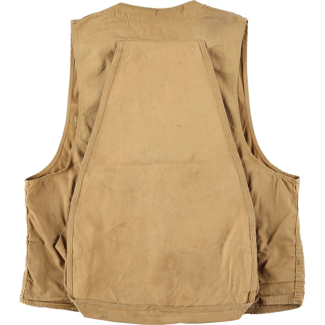 Vintage 1960'S Red Head hunting vest, size M, men's unclear Khaki type beige Vintage Second Hand
