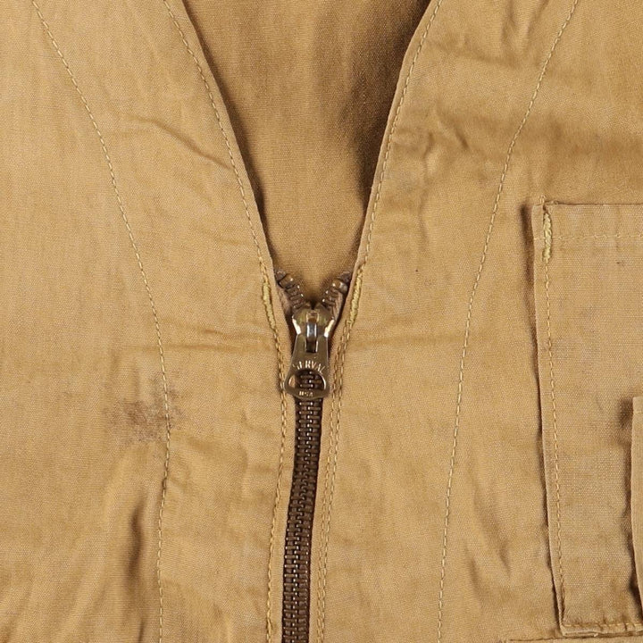 Vintage 1960'S Red Head hunting vest, size M, men's unclear Khaki type beige Vintage Second Hand