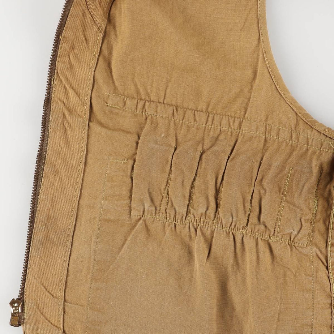 Vintage 1960'S Red Head hunting vest, size M, men's unclear Khaki type beige Vintage Second Hand