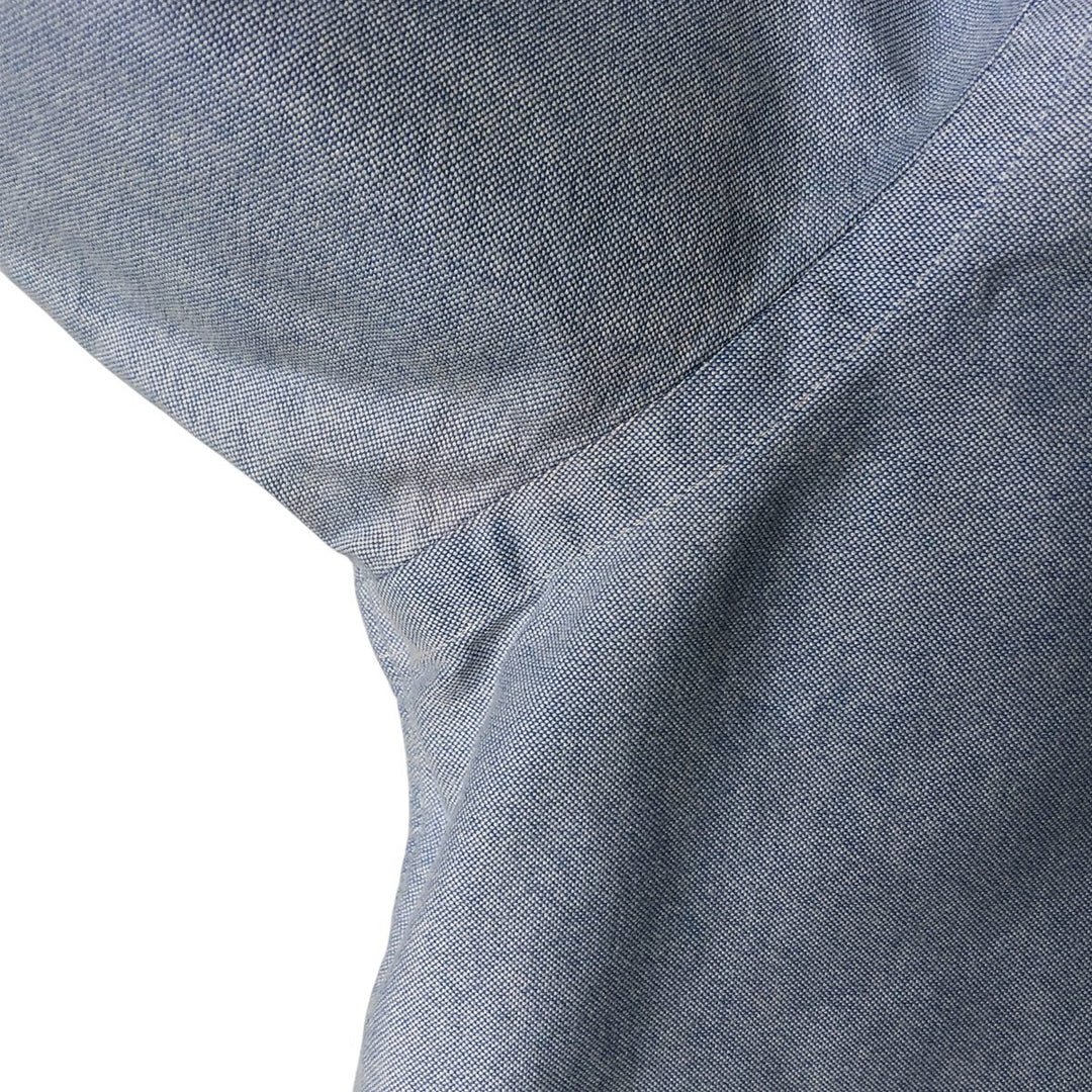 Ralph Lauren POLO RALPH LAUREN Long Sleeve Button Down Shirt Men's XL cotton blue type Vintage Second Hand