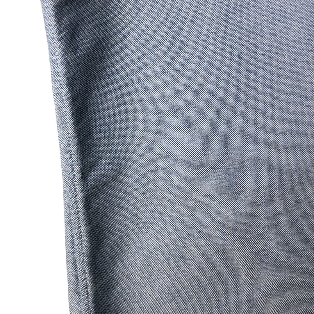 Ralph Lauren POLO RALPH LAUREN Long Sleeve Button Down Shirt Men's XL cotton blue type Vintage Second Hand