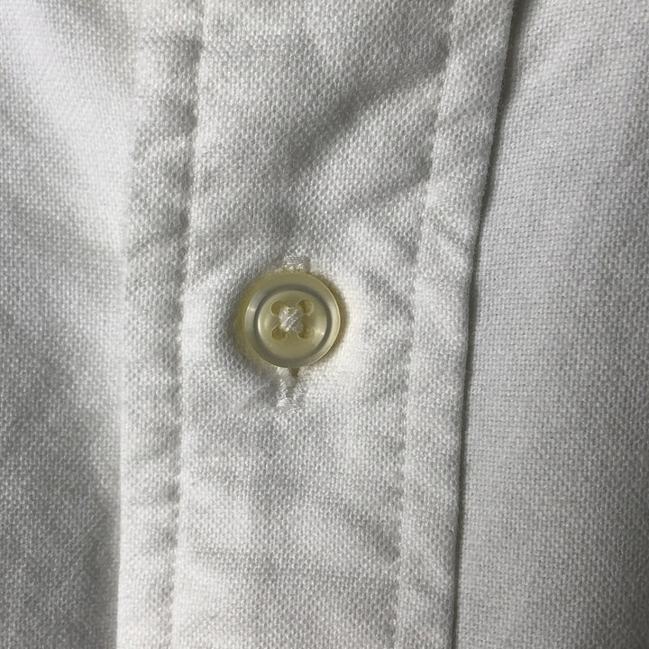 Ralph Lauren POLO by Ralph Lauren Long Sleeve Button Down Shirt Made in Canada Men's XL cotton white type Vintage Second Hand