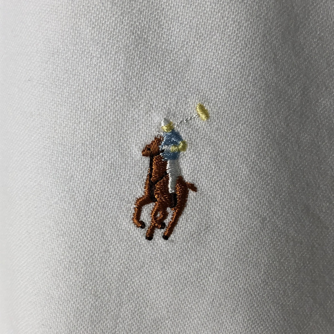 Ralph Lauren POLO by Ralph Lauren Long Sleeve Button Down Shirt Made in Canada Men's XL cotton white type Vintage Second Hand