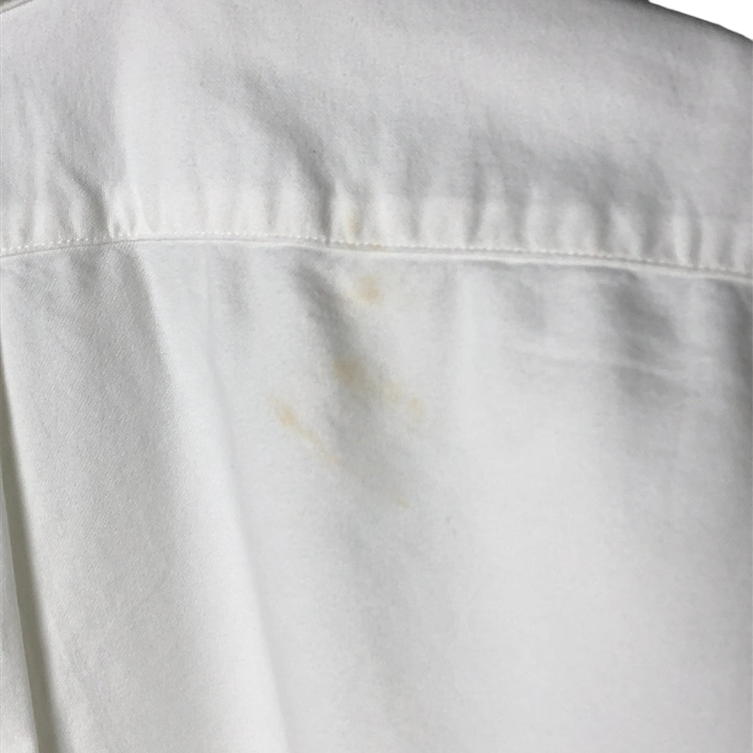Ralph Lauren POLO by Ralph Lauren Long Sleeve Button Down Shirt Made in Canada Men's XL cotton white type Vintage Second Hand