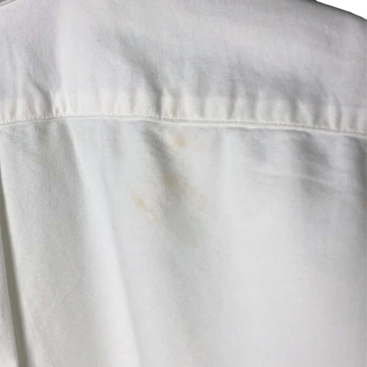 Ralph Lauren POLO by Ralph Lauren Long Sleeve Button Down Shirt Made in Canada Men's XL cotton white type Vintage Second Hand