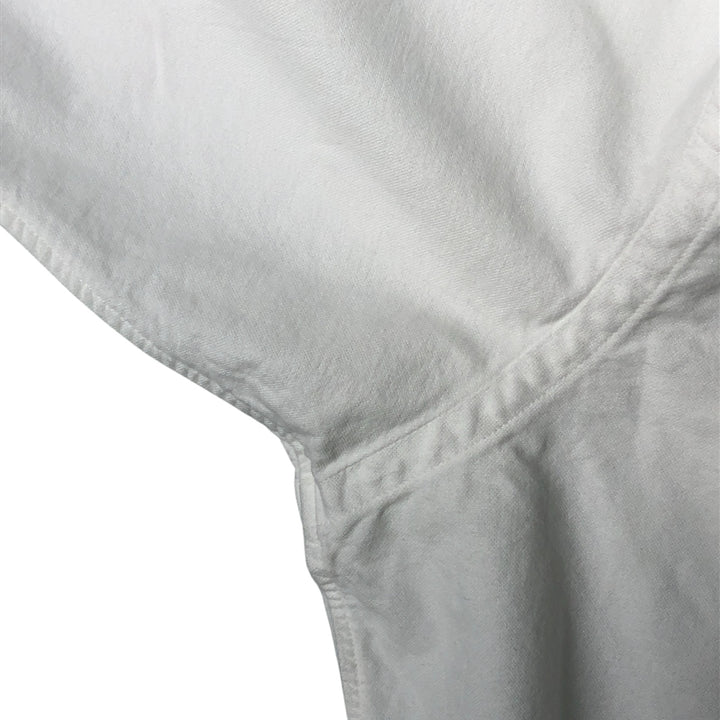 Ralph Lauren POLO by Ralph Lauren Long Sleeve Button Down Shirt Made in Canada Men's XL cotton white type Vintage Second Hand