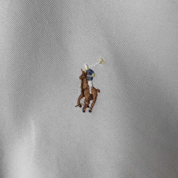 Ralph Lauren Classic Fit Long Sleeve Button Down Shirt, Men's Size L cotton white type Vintage Second Hand