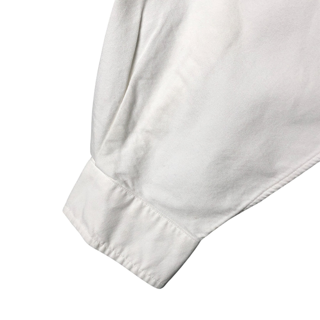 Ralph Lauren Classic Fit Long Sleeve Button Down Shirt, Men's Size L cotton white type Vintage Second Hand