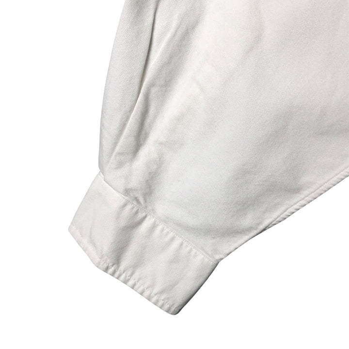 Ralph Lauren Classic Fit Long Sleeve Button Down Shirt, Men's Size L cotton white type Vintage Second Hand