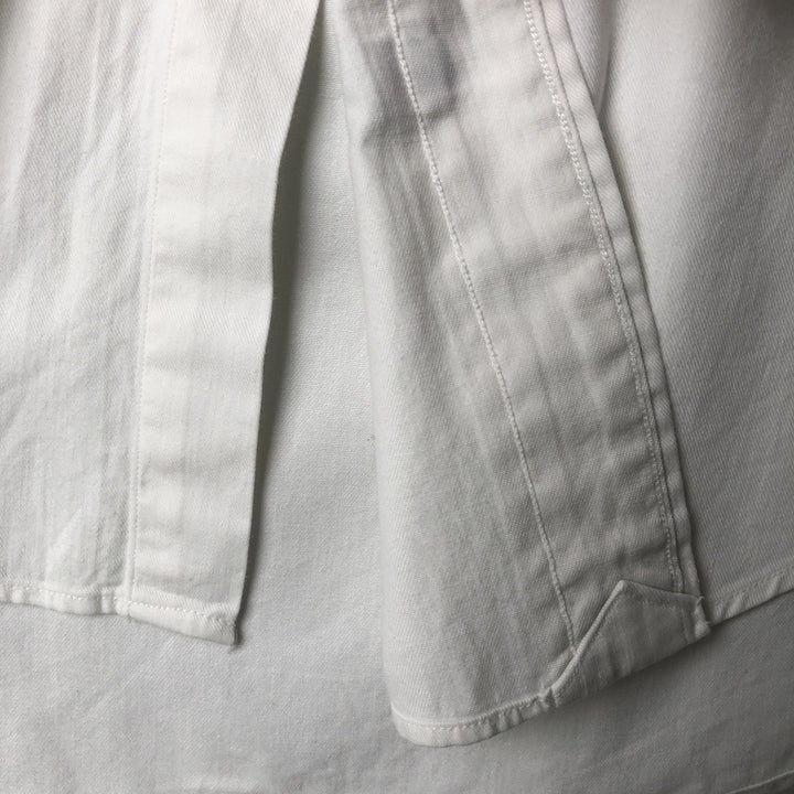 Ralph Lauren long sleeve button down shirt, men's size M cotton white type Vintage Second Hand