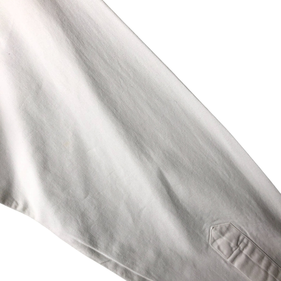 Ralph Lauren long sleeve button down shirt, men's size M cotton white type Vintage Second Hand