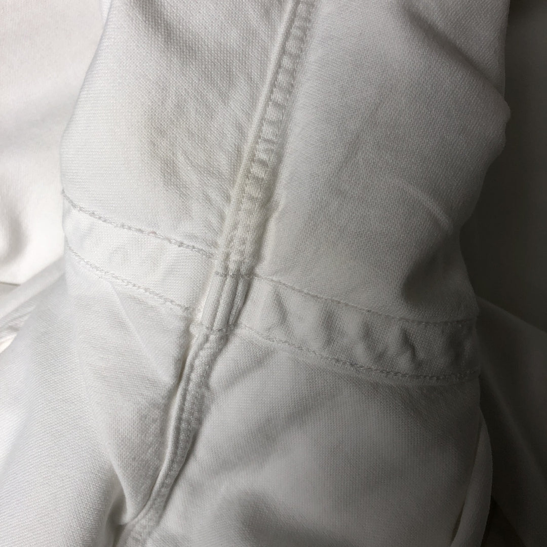 Ralph Lauren Classic Fit Long Sleeve Button Down Shirt Men's XL cotton pale white type Vintage Second Hand