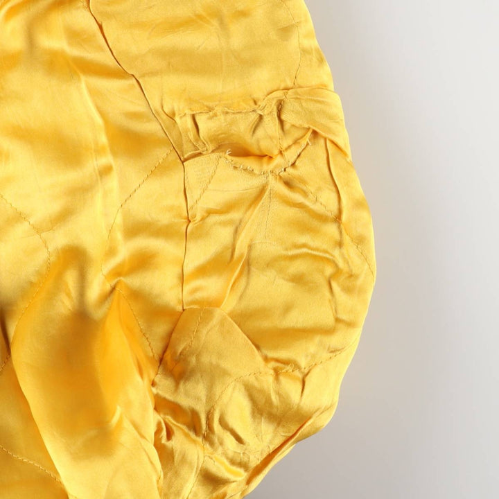 Vintage 1980'S Nautica A-2 padded leather jacket, size L, men's genuine leather brown type Vintage Second Hand