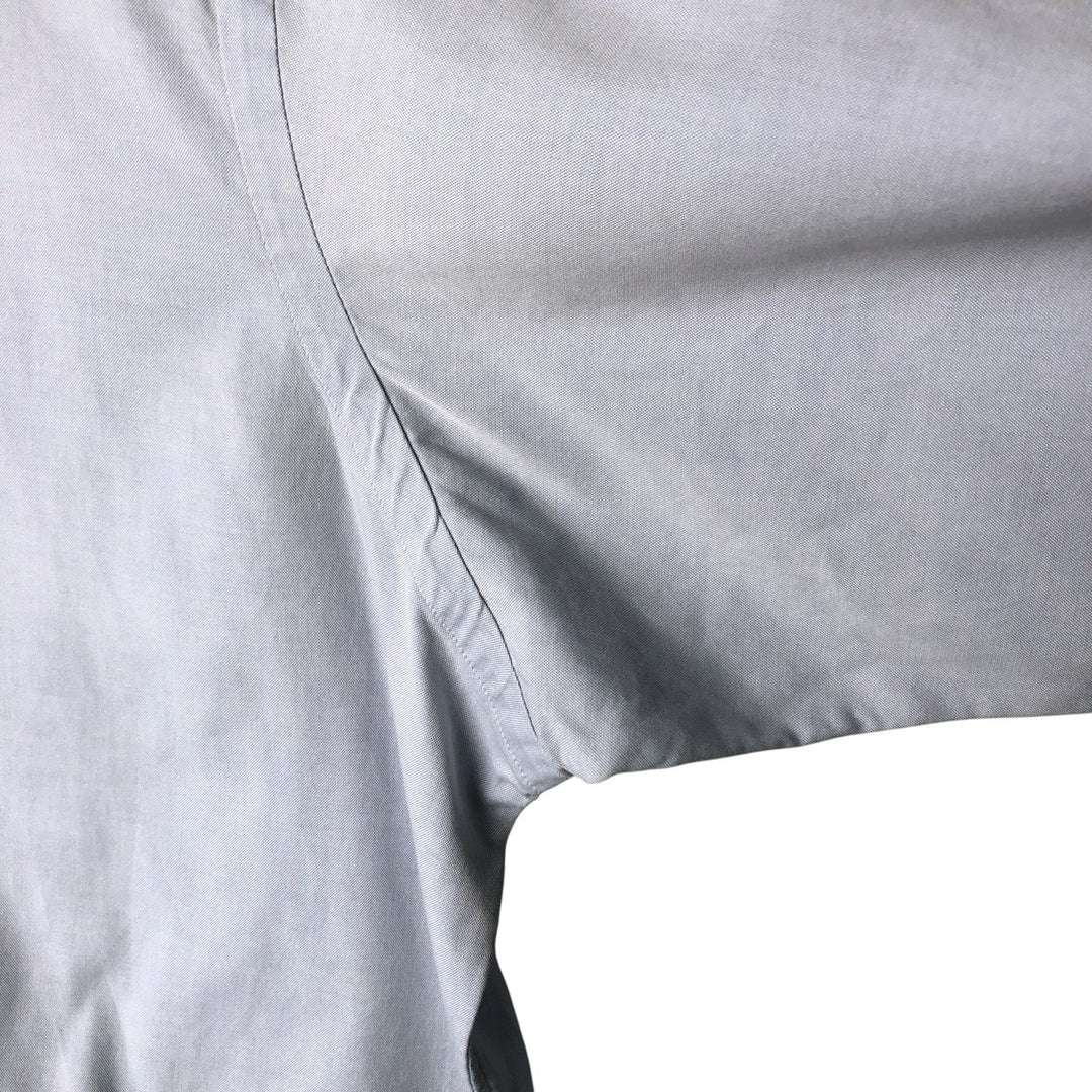 Ralph Lauren YARMOUTH long sleeve button down shirt, men's XL size cotton Blue type light blue Vintage Second Hand