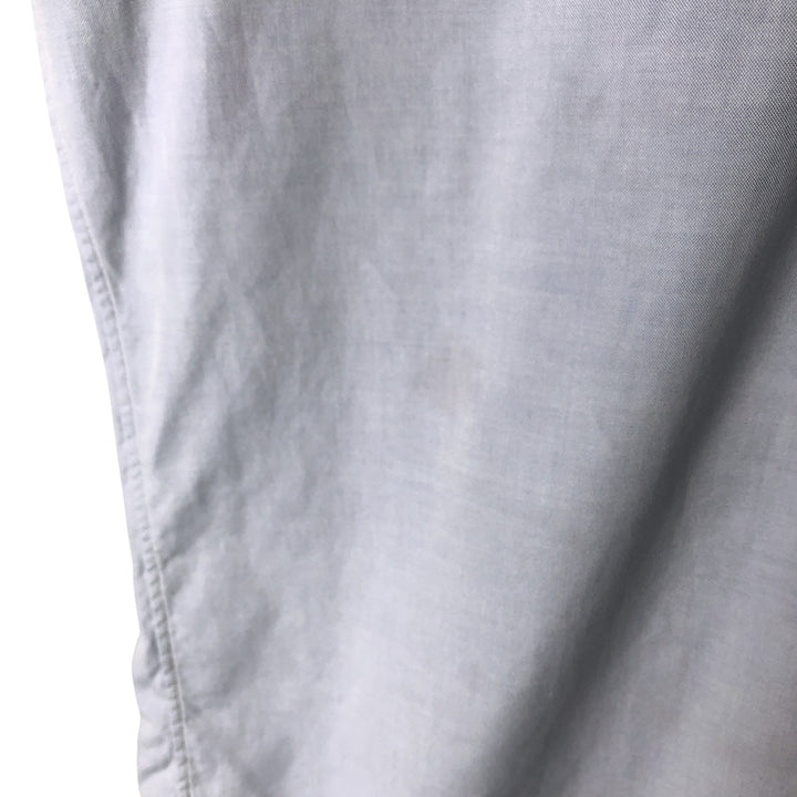 Ralph Lauren YARMOUTH long sleeve button down shirt, men's XL size cotton Blue type light blue Vintage Second Hand