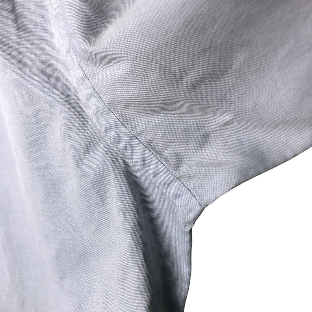 Ralph Lauren YARMOUTH long sleeve button down shirt, men's XL size cotton Blue type light blue Vintage Second Hand