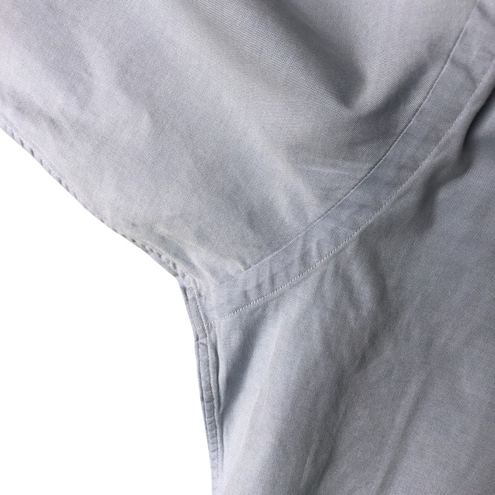 Ralph Lauren YARMOUTH long sleeve button down shirt, men's XL size cotton Blue type light blue Vintage Second Hand