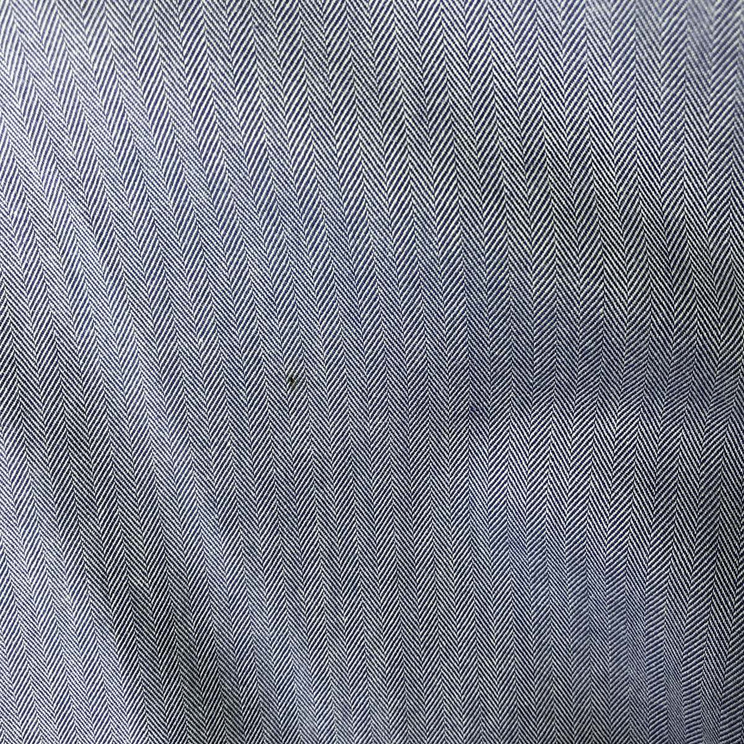 Ralph Lauren YARMOUTH long sleeve button down shirt, men's XXL size cotton blue type Vintage Second Hand