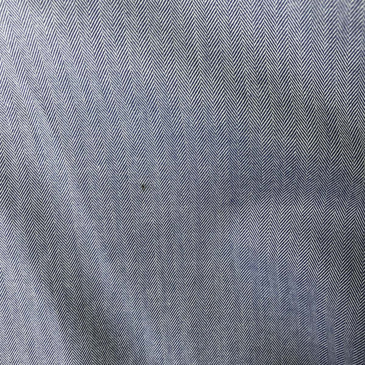 Ralph Lauren YARMOUTH long sleeve button down shirt, men's XXL size cotton blue type Vintage Second Hand