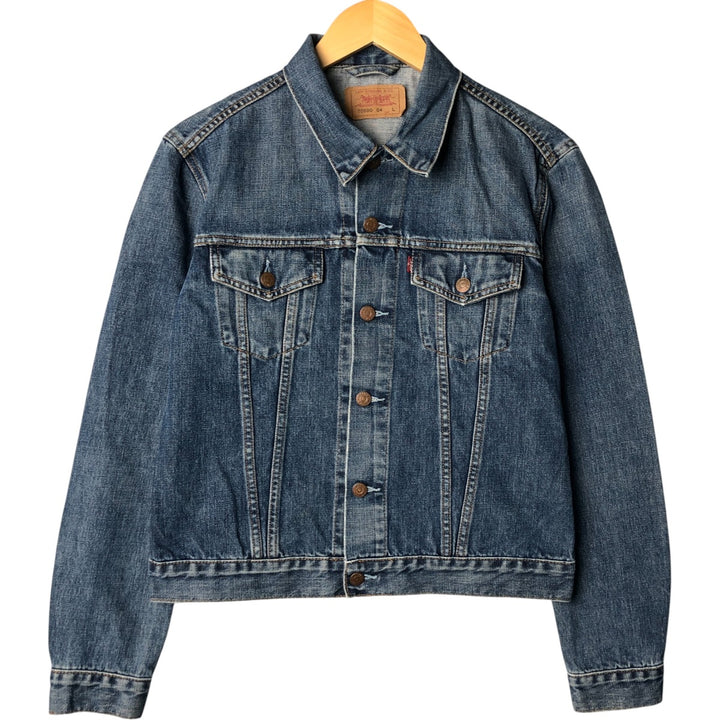 2000'S Levi's 70590-0417 Euro Model Denim Jacket, Men's Size L cotton blue type Vintage Second Hand