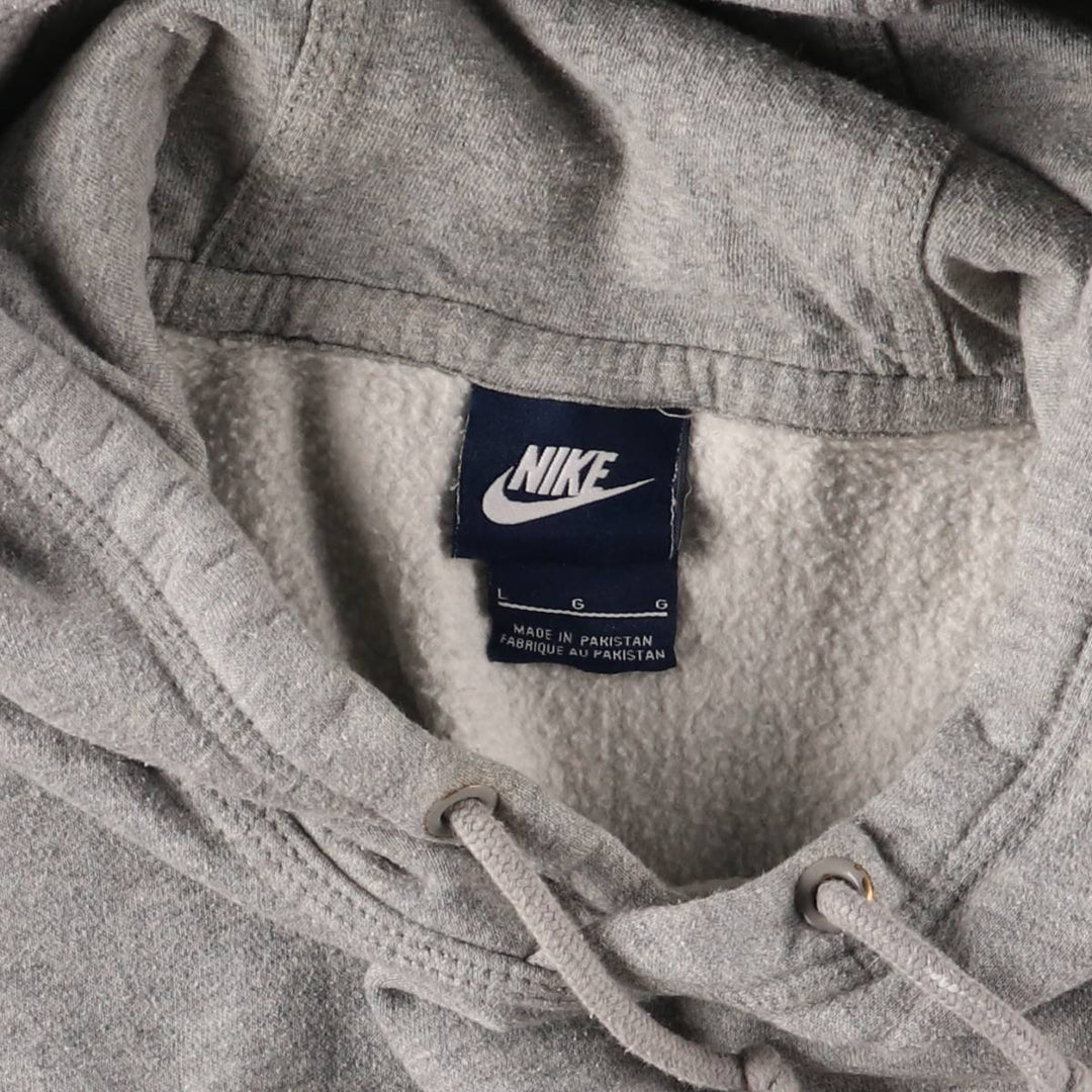 Nike Paint Sweat Pullover Hoodie, Men's Size L cotton gray type Vintage Second Hand