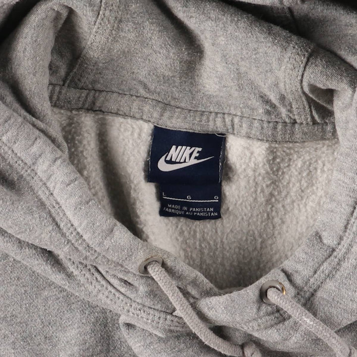 Nike Paint Sweat Pullover Hoodie, Men's Size L cotton gray type Vintage Second Hand