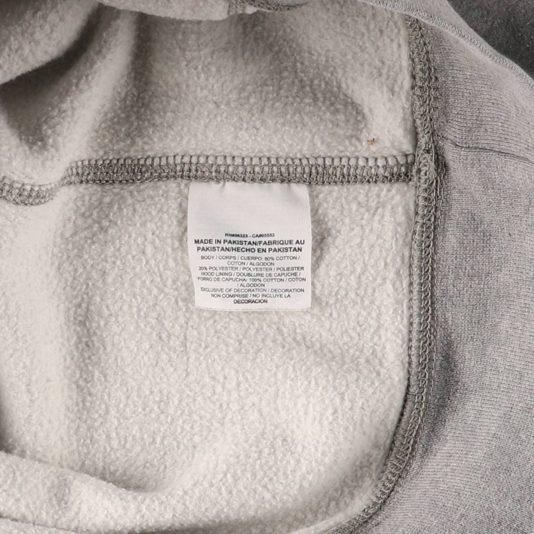 Nike Paint Sweat Pullover Hoodie, Men's Size L cotton gray type Vintage Second Hand