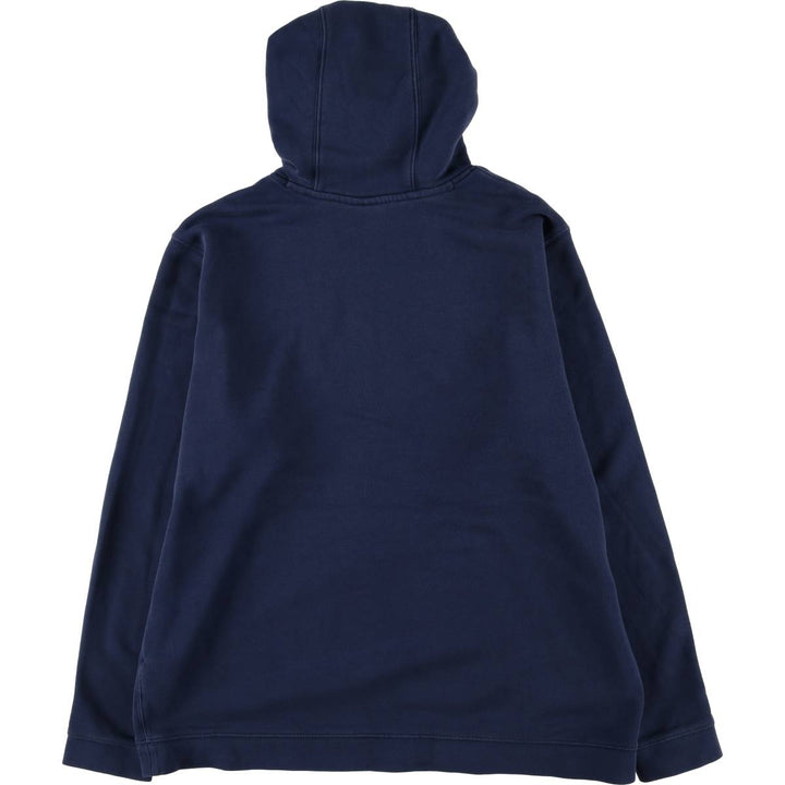 Nike Sweat Pullover Hoodie Men's XL Size cotton navy blue type Vintage Second Hand