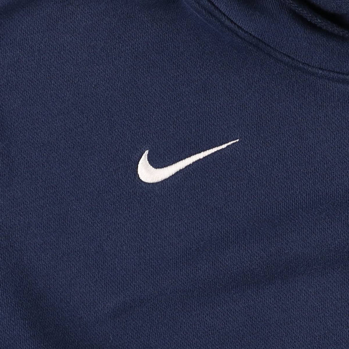 Nike Sweat Pullover Hoodie Men's XL Size cotton navy blue type Vintage Second Hand