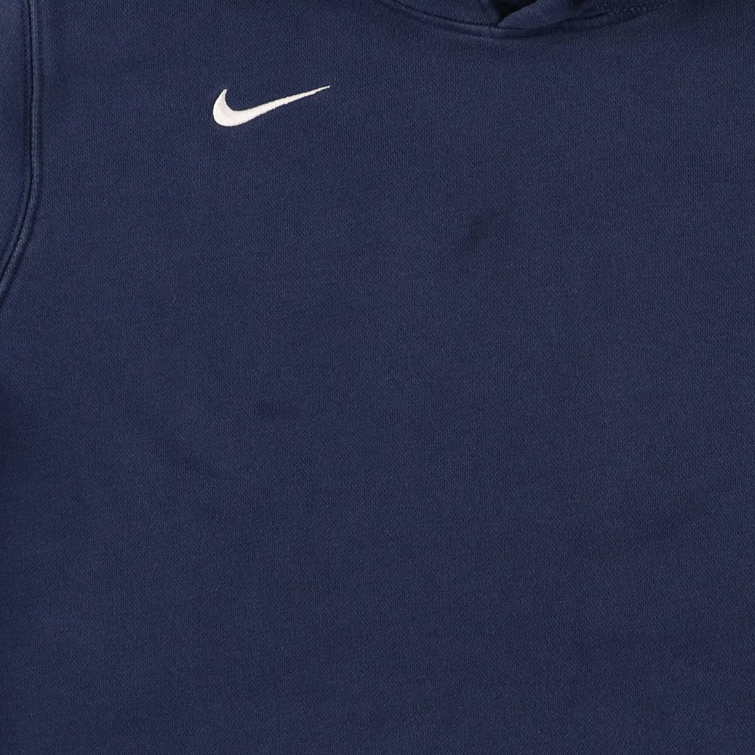 Nike Sweat Pullover Hoodie Men's XL Size cotton navy blue type Vintage Second Hand