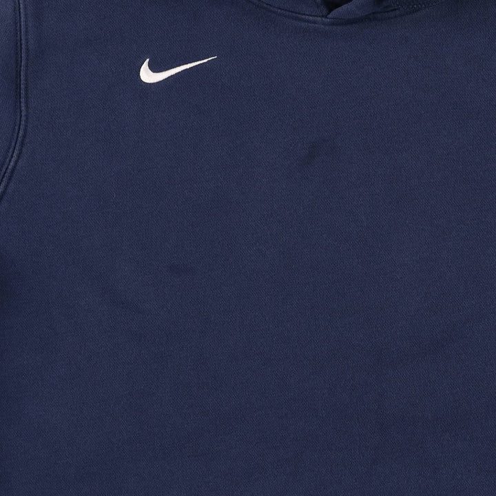 Nike Sweat Pullover Hoodie Men's XL Size cotton navy blue type Vintage Second Hand
