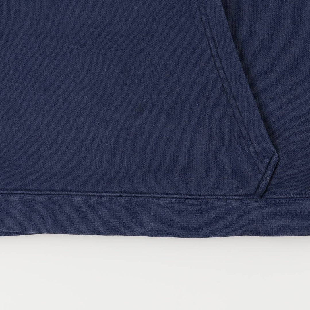 Nike Sweat Pullover Hoodie Men's XL Size cotton navy blue type Vintage Second Hand