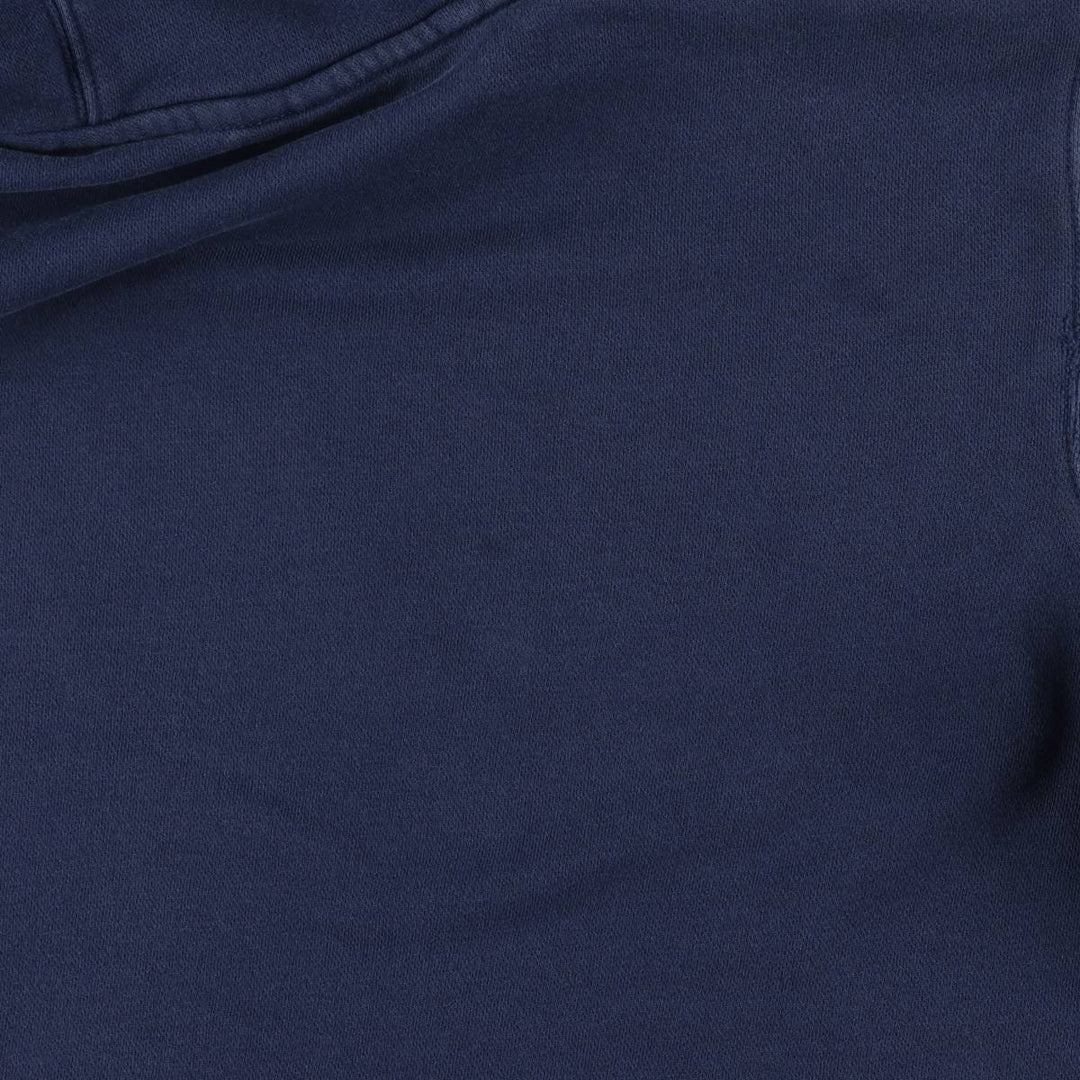 Nike Sweat Pullover Hoodie Men's XL Size cotton navy blue type Vintage Second Hand