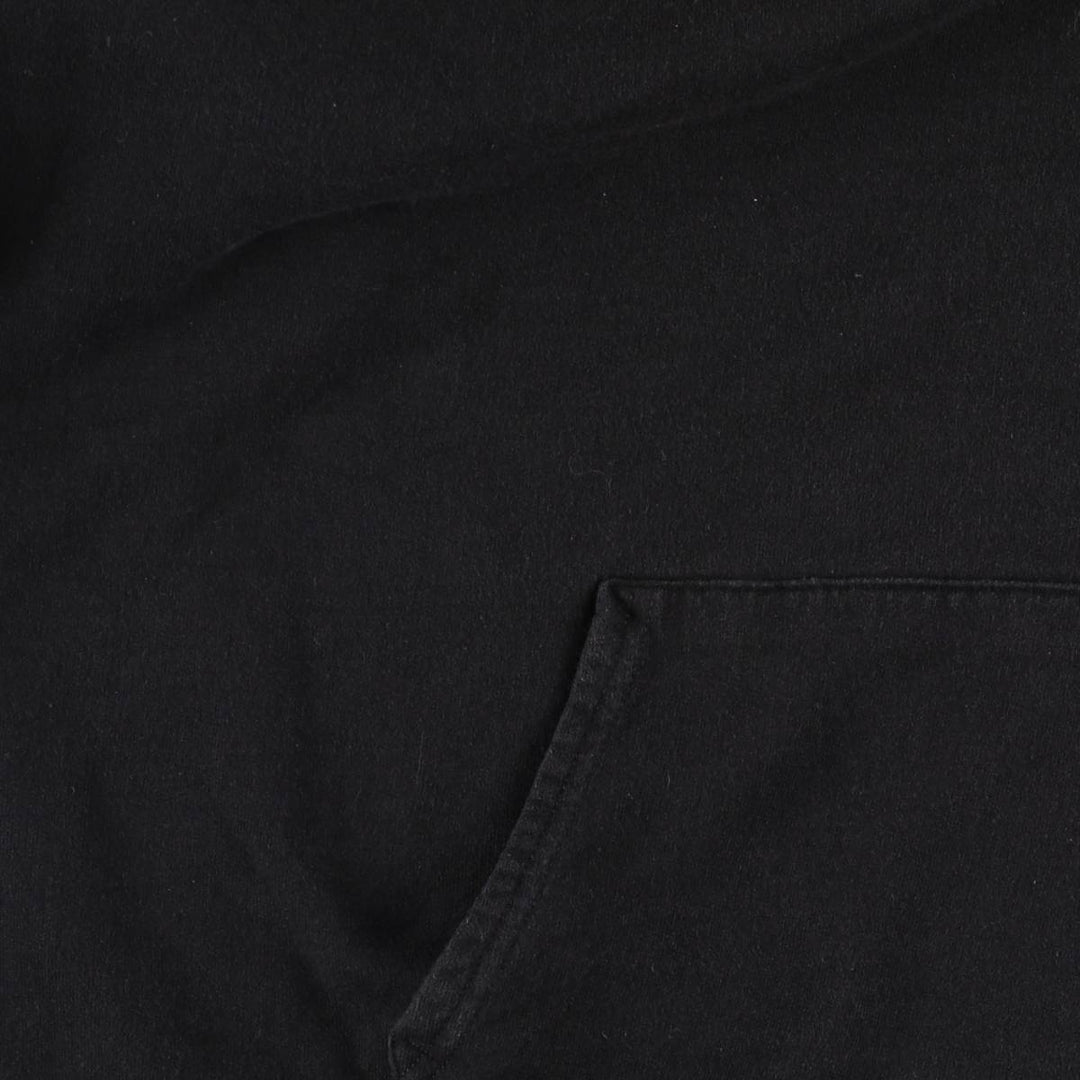 Thrasher Fire Pattern Pullover Hoodie, Men's XL cotton black type Vintage Second Hand