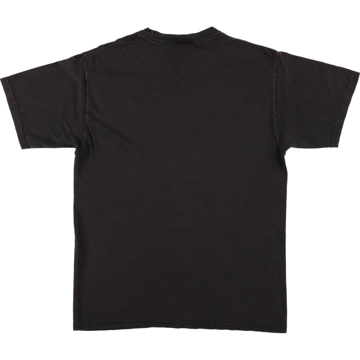 00's THE BEATLES Band T-shirt, Band T, Men's M size cotton black type Vintage Second Hand