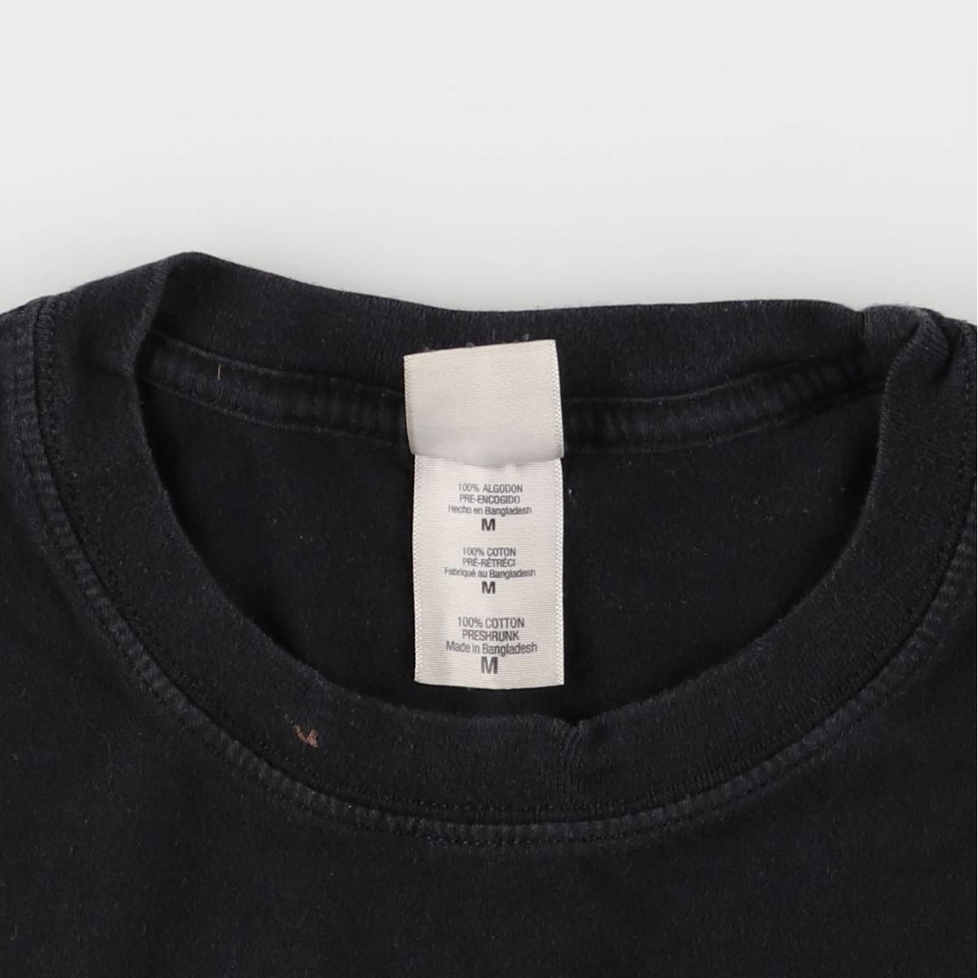 Gildan Soft Style Nine Inch Nails Band T-Shirt, Men's Size Medium cotton black type Vintage Second Hand