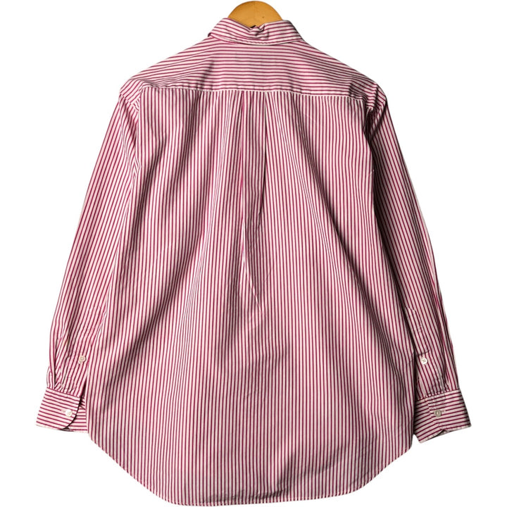 Ralph Lauren long-sleeved cotton striped shirt, women's size XL cotton white type Vintage Second Hand