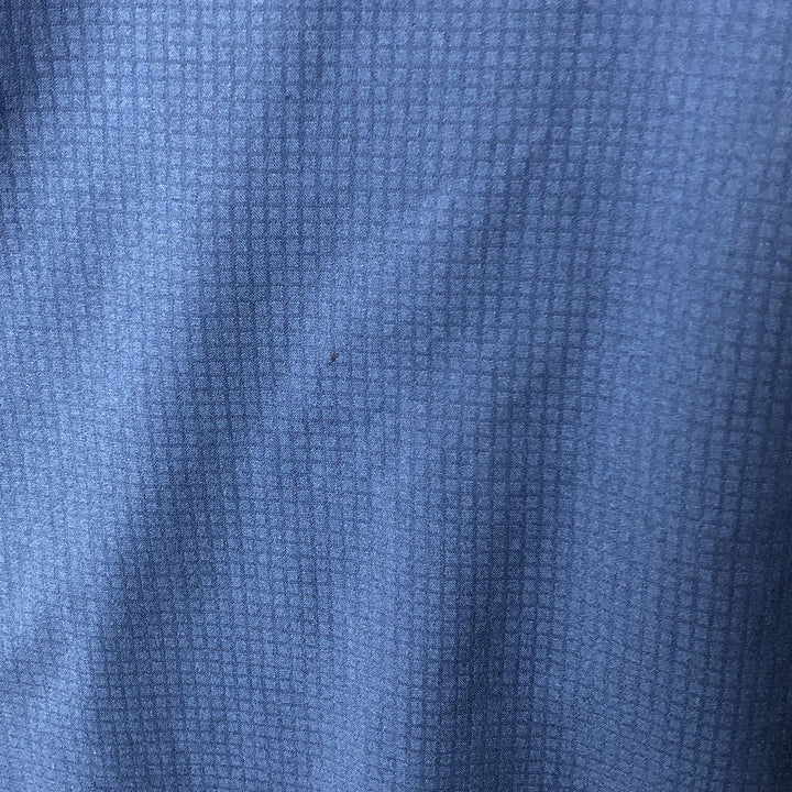 Columbia PFG OMNI-SHADE Omni-Shade Button-Down Short Sleeve Fishing Shirt, Men's XL polyester Navy blue Vintage Second Hand