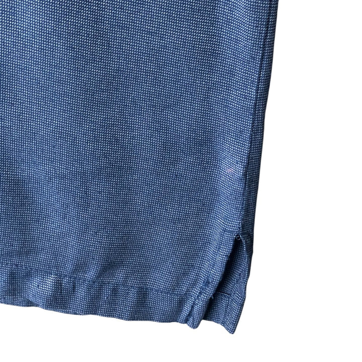 Mossimo MOSSIMO Short Sleeve Open Collar Rayon Box Shirt, Men's XL Rayon blue type Vintage Second Hand