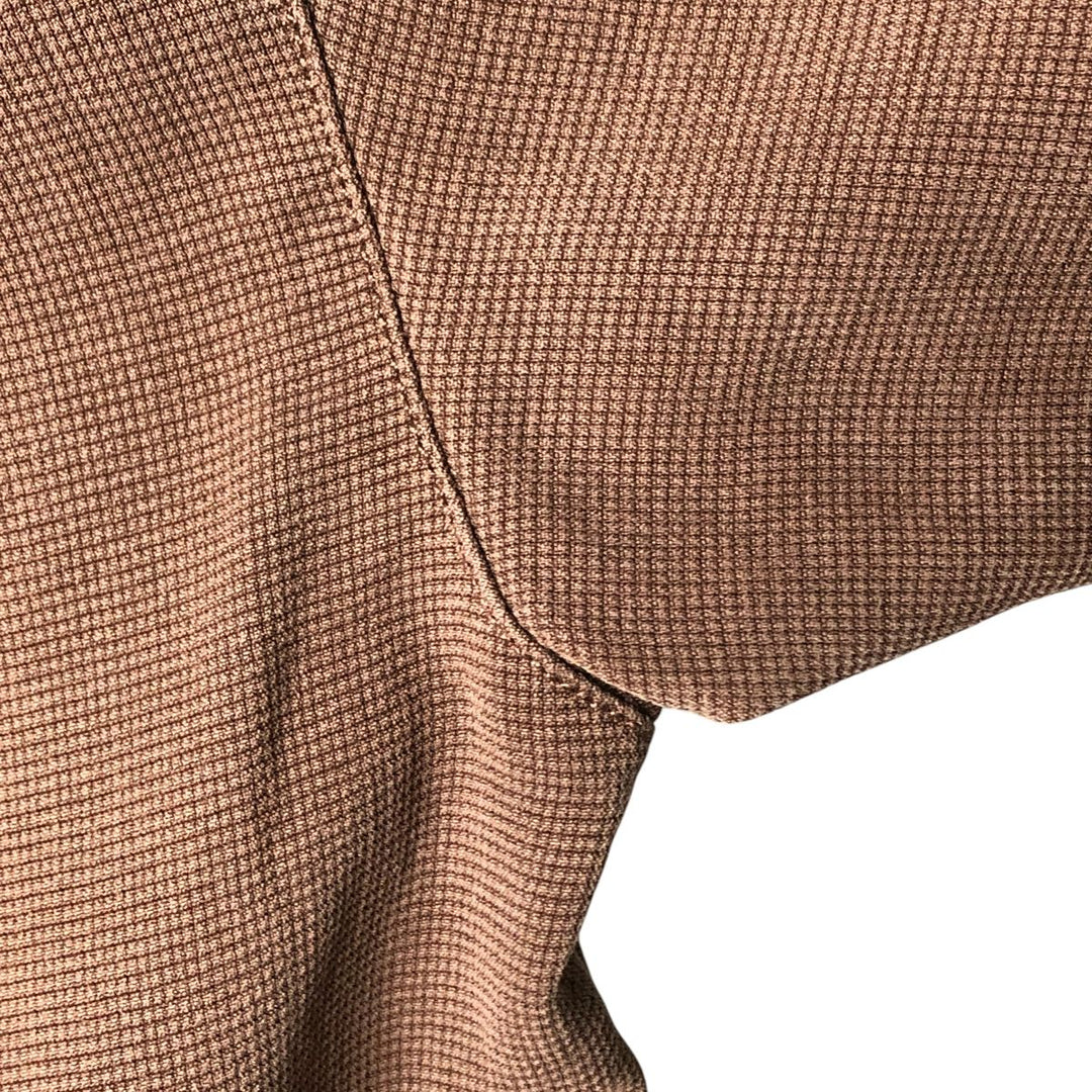 Tommy Bahama short sleeve open collar silk shirt, box shirt, men's size L silk brown type Vintage Second Hand